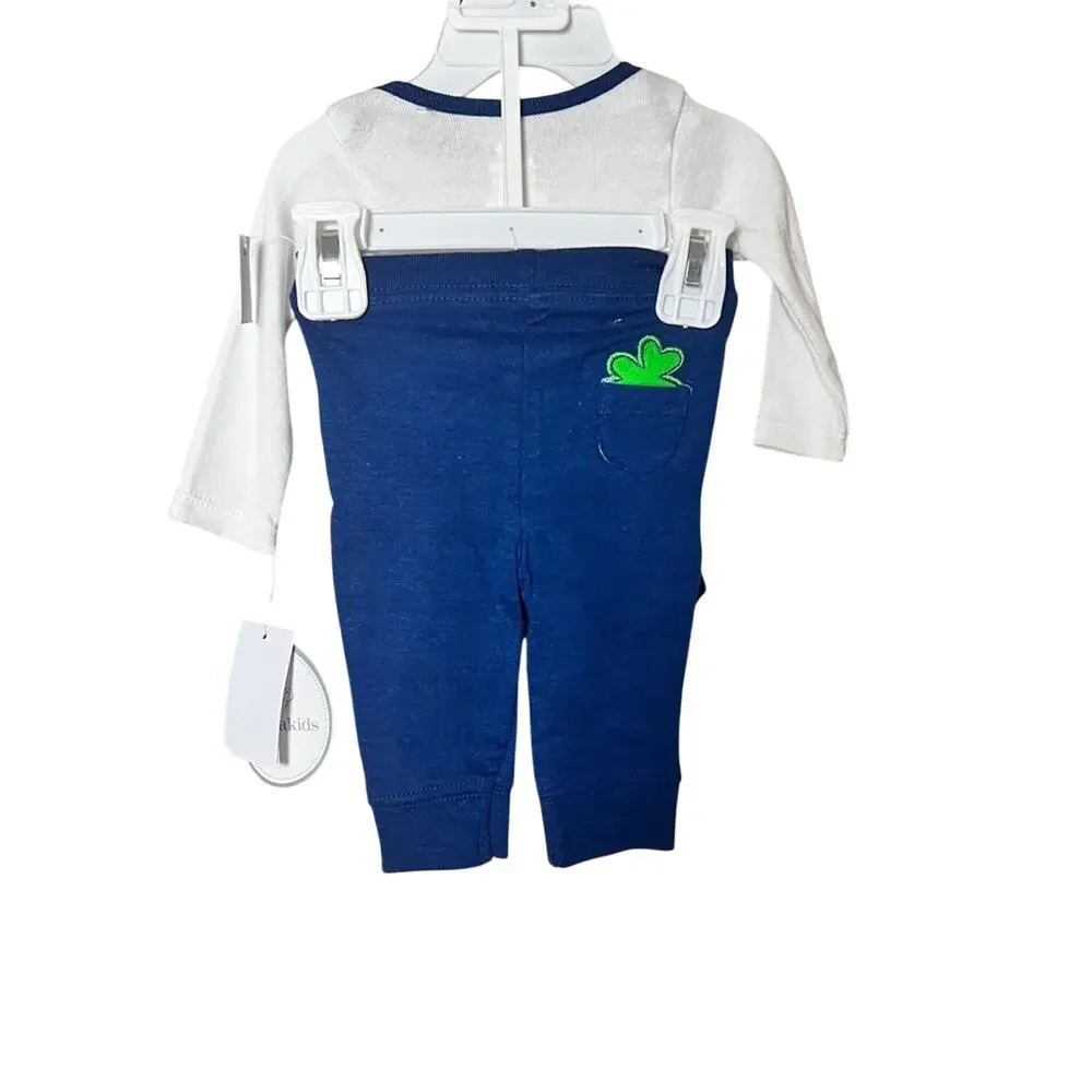 Koala Kids Newborn St Patrick's Day Matching Set Sz NB